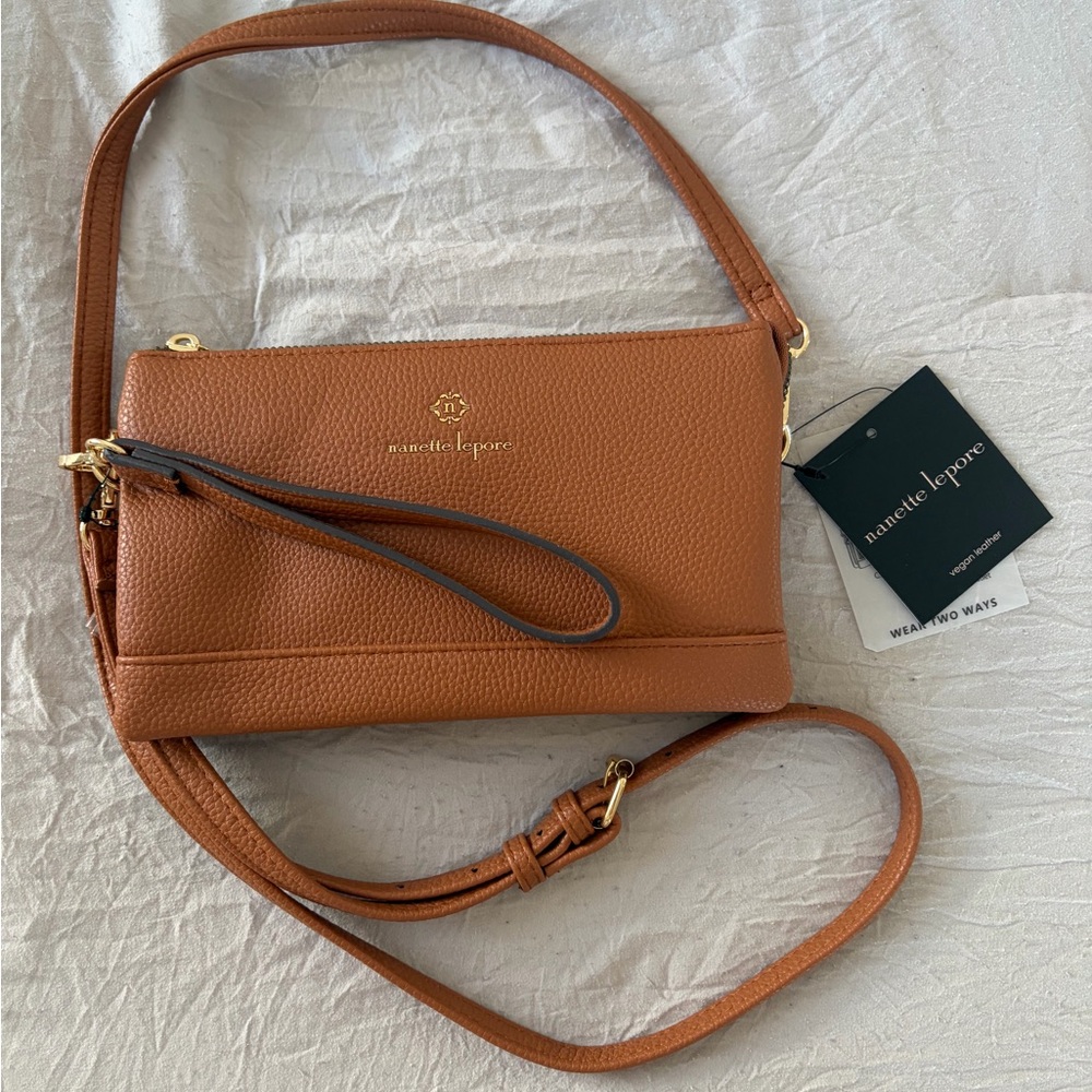 Nanette Lepore Brown Crossbody Bag